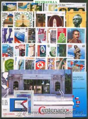 Sellos: CUBA, 2013, A&Ntilde;O NUEVO Y COMPLETO - Foto 3