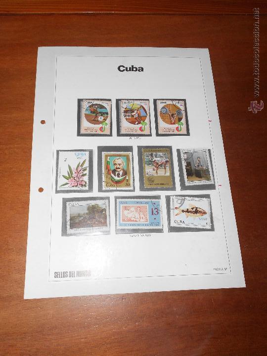 Sellos: HOJA DE SELLOS DE CUBA - Foto 1