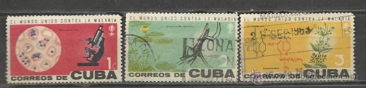 Sellos: CUBA SERIE COMPLETA MATASELLADA DE 1962 - Foto 1