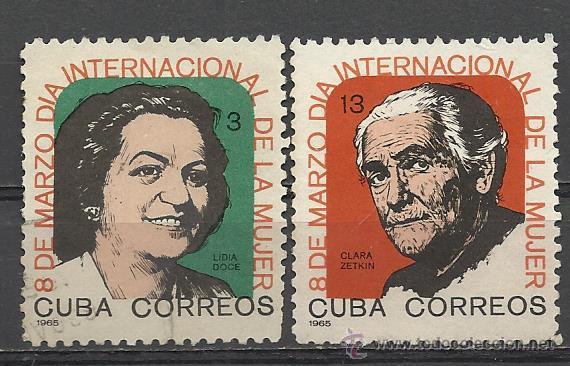 Sellos: CUBA SERIE COMPLETA MATASELLADA DE 1965 - Foto 1
