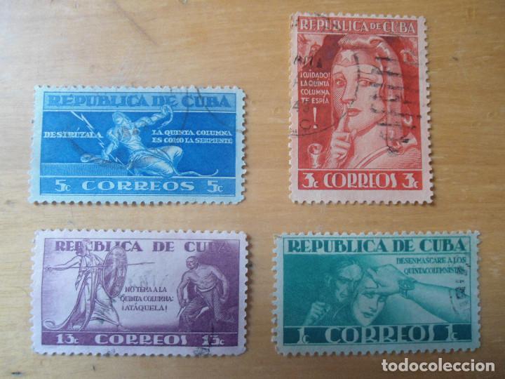 Sellos: LOTE SELLOS ANTIGUOS REPUBLICA CUBA - LA QUINTA COLUMNA
