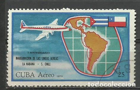 Sellos: CUBA SERIE COMPLETA MATASELLADA DE 1972 - Foto 1