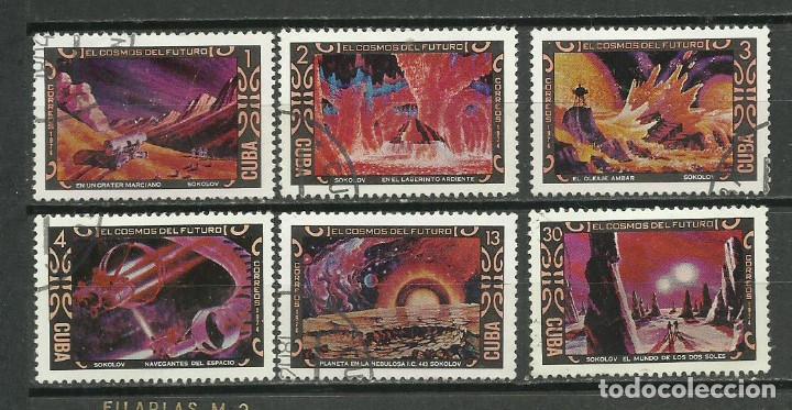 Sellos: CUBA SERIE COMPLETA MATASELLADA DE 1974 - Foto 1