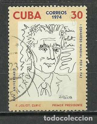 Sellos: CUBA SERIE COMPLETA MATASELLADA DE 1974 - Foto 1