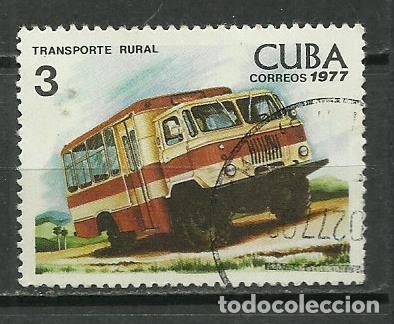 Sellos: CUBA SERIE COMPLETA MATASELLADA DE 1977 - Foto 1