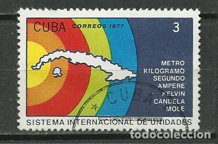 Sellos: CUBA SERIE COMPLETA MATASELLADA DE 1977 - Foto 1