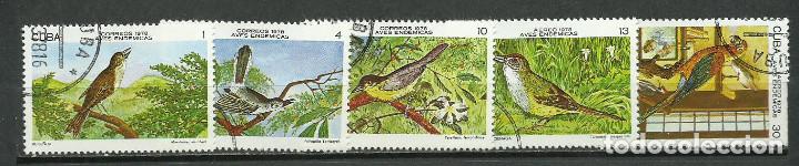 Sellos: CUBA SERIE COMPLETA MATASELLADA DE 1978 - Foto 1