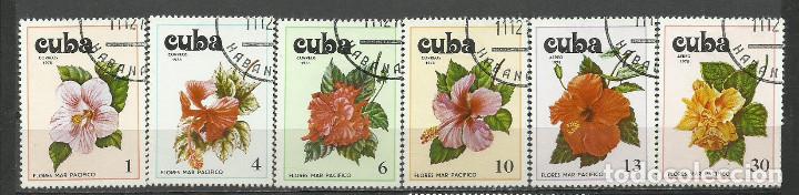 Sellos: CUBA SERIE COMPLETA MATASELLADA DE 1978 - Foto 1