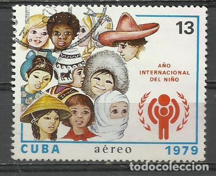 Sellos: CUBA SERIE COMPLETA MATASELLADA DE 1979 - Foto 1