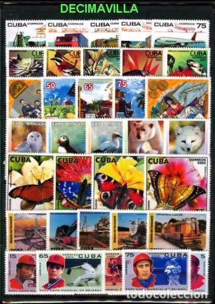 Sellos: CUBA, 2003, A&Ntilde;O NUEVO Y COMPLETO - Foto 1