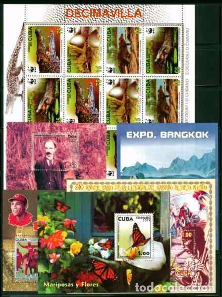 Sellos: CUBA, 2003, A&Ntilde;O NUEVO Y COMPLETO - Foto 3