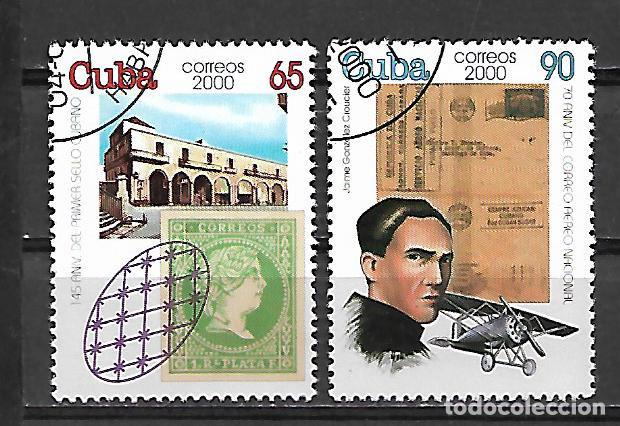 Sellos: CUBA SERIE COMPLETA MATASELLADA DE 2000 - Foto 1