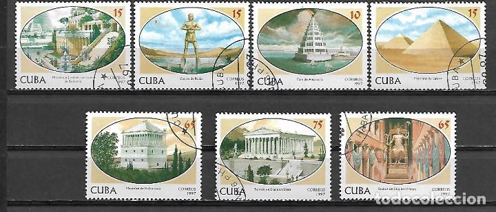 Sellos: CUBA SERIE COMPLETA MATASELLADA DE 1982 - Foto 1