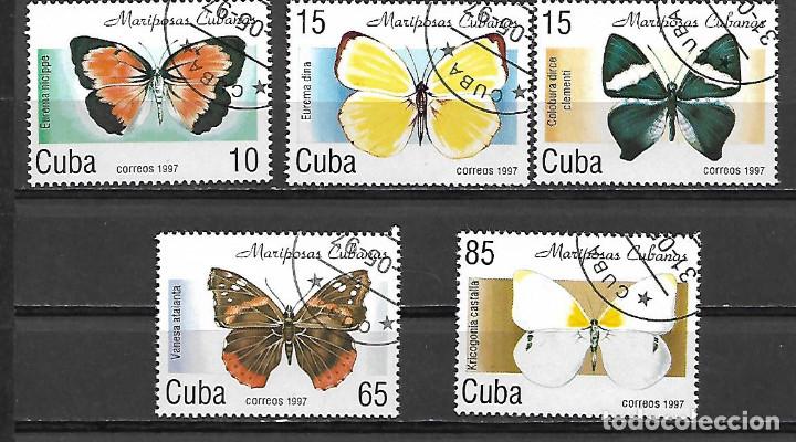 Sellos: CUBA SERIE COMPLETA MATASELLADA DE 1997 - Foto 1