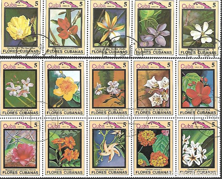 Briefmarken: SERIE COMPLETA DE FLORA  DE 1983