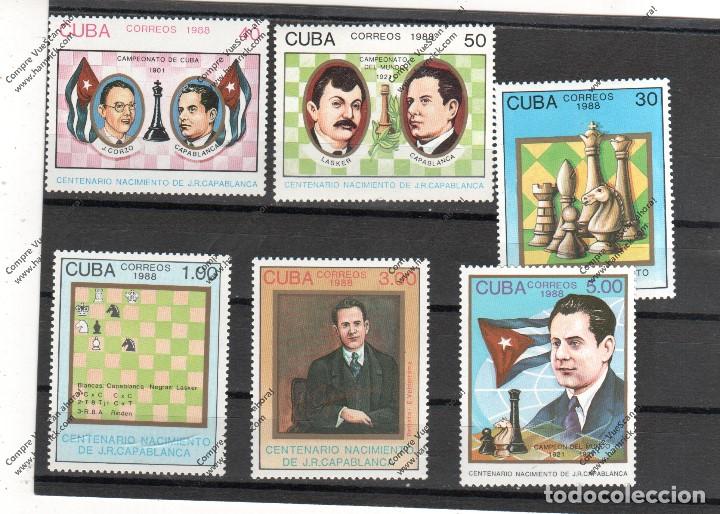 Sellos: Cuba n&ordm;  2864 al 2869(**) - Foto 1
