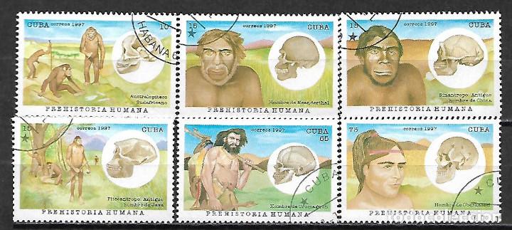 Sellos: CUBA SERIE COMPLETA MATASELLADA DE 1997 - Foto 1