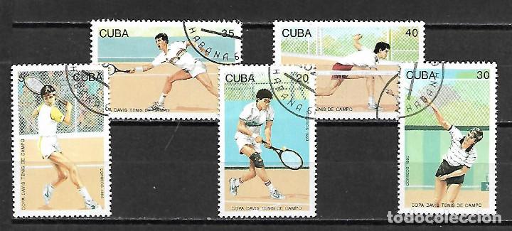 Sellos: CUBA SERIE COMPLETA MATASELLADA DE 1993 - Foto 1