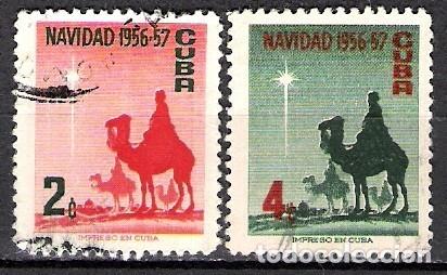 Sellos: CUBA 1956 - USADO - Foto 1