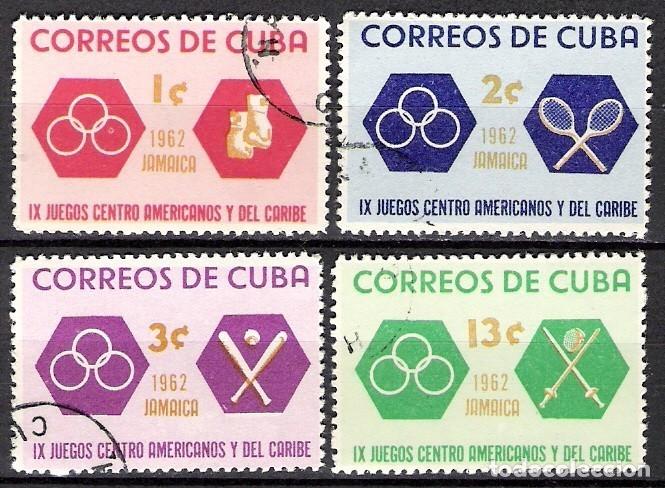 Sellos: CUBA 1962 - USADO - Foto 1