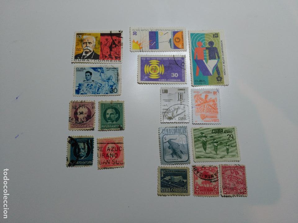 Sellos: 16 sellos de cuba. diferentes tem&aacute;ticas - Foto 1
