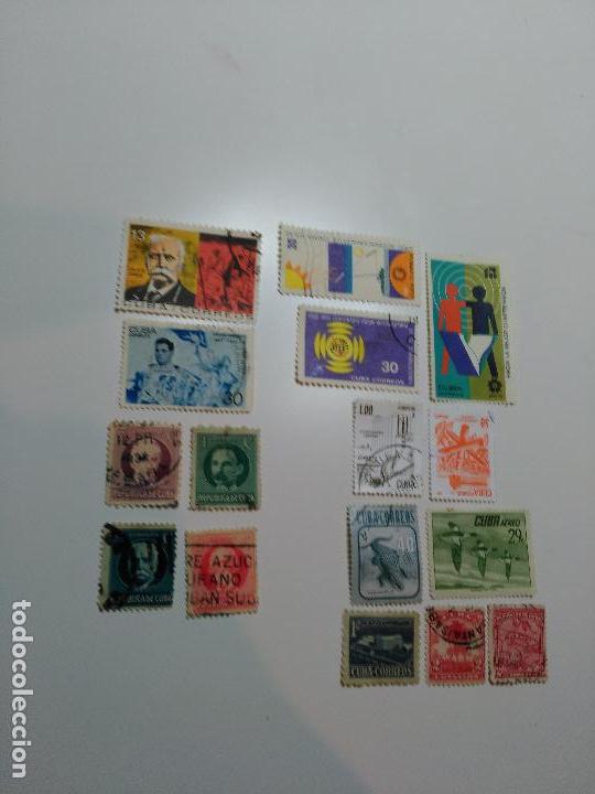 Sellos: 16 sellos de cuba. diferentes tem&aacute;ticas - Foto 2