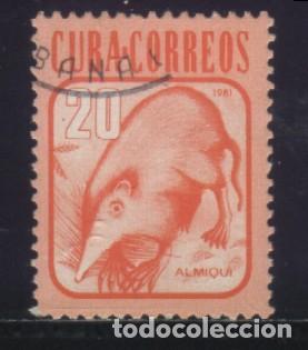 Sellos: S-01115- CUBA. ALMIQUI. - Foto 1