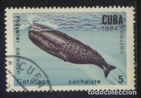 Sellos: S-01215- CUBA. CACHALOTE. - Foto 1