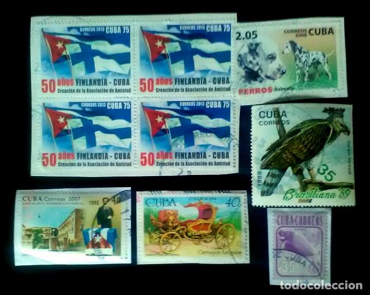 Sellos: (3) LOTE 9 SELLOS USADOS DE CUBA