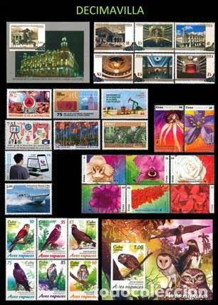 Sellos: CUBA/KUBA 2017, A&Ntilde;O USADO Y COMPLETO - Foto 2