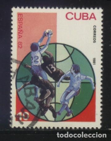 Sellos: S-01980- CUBA. ESPA&Ntilde;A 82. - Foto 1