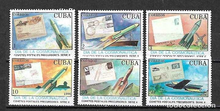 Sellos: CUBA SERIE COMPLETA NUEVA PERFECTA 1990 - Foto 1