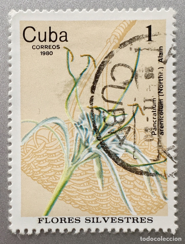Sellos: Cuba. Flores Silvestres - Foto 1
