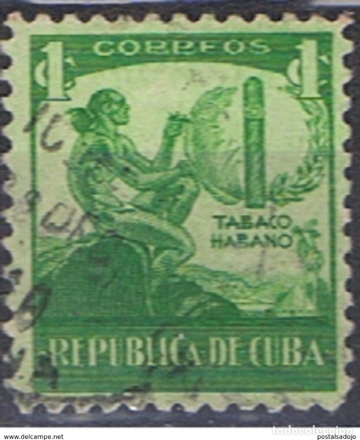 Sellos: CUBA // YVERT 257 // 1939 ... USADO - Foto 1