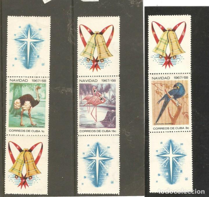 Selos: CUBA,1967,CAT MI PA382,1377 AV,1387 FLAM.NUEVOS G.ORIGINALSIN FIJASELLOS.TRES BLOQUES,DOS VI&Ntilde;