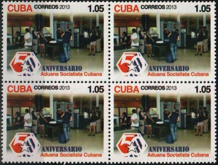 Sellos: 2013.4 Cuba. Aduana General de la Republica. Custom. Block 4 - Foto 2