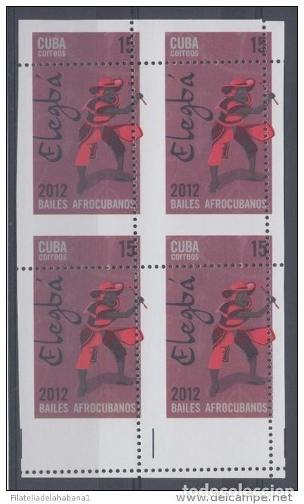 Sellos: 2012.49 CUBA 2012 MNH PERFORATION ERROR. SANTERIA ELEGUA ELEGBA. BLOCK 4 - Foto 2