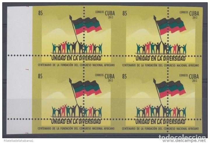 Sellos: 2012.41 CUBA 2012 MNH PERFORATION ERROR. CENTROAFRICAN CONGRESS - Foto 1