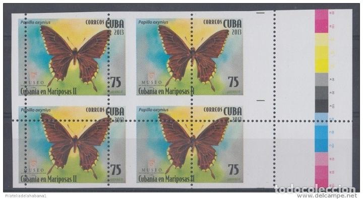 Sellos: 2013.337 CUBA MNH PROOF ERROR BLOCK PERF ERROR BUTTERFLIES MARIPOSAS - Foto 2