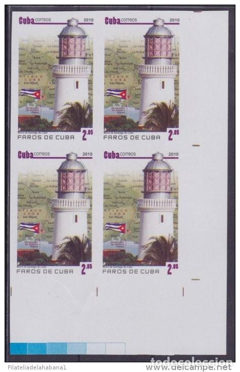 Sellos: 2011.326 CUBA 2011 PROOF ERROR MNH FAROS LIGHTBOX - Foto 1