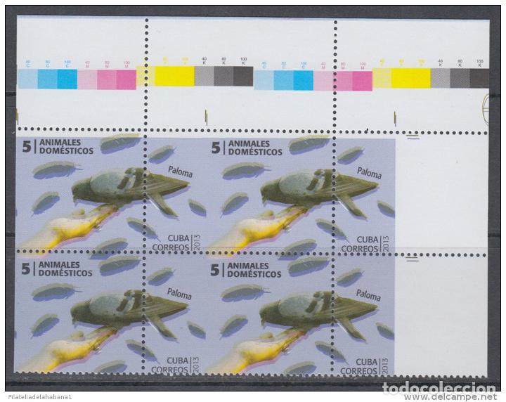 Briefmarken: 2013.333 CARIBBEAN SPANISH ANTILLAS HABANA PERF ERROR PIGEON PALOMA BIRD AVES