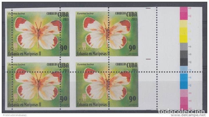 Sellos: 2013.339 CUBA MNH PROOF ERROR BLOCK PERF ERROR BUTTERFLIES MARIPOSAS - Foto 1