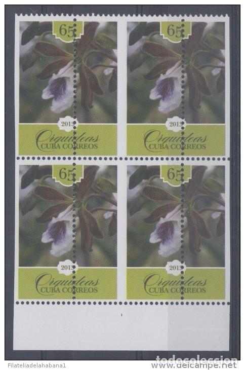 Sellos: 2013.348 CUBA MNH PROOF ERROR BLOCK PERF ERROR ORCHILD ORQUIDEAS FLOWER - Foto 1