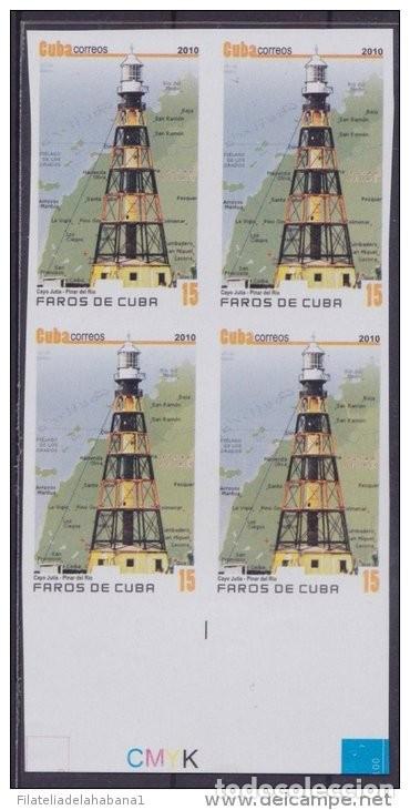 Sellos: 2011.323 CUBA 2011 PROOF ERROR MNH FAROS LIGHTBOX - Foto 2