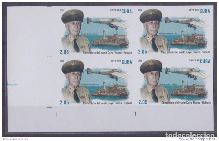 Sellos: 2013.389 CUBA 2013 PROOF ERROR MNH FLIGHT KEY WEST - Foto 1