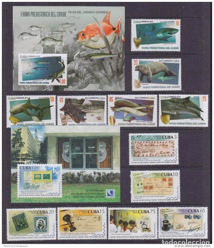 Sellos: 2015 A&Ntilde;O COMPLETO. COMPLETE YEAR 2015 MNH - Foto 5