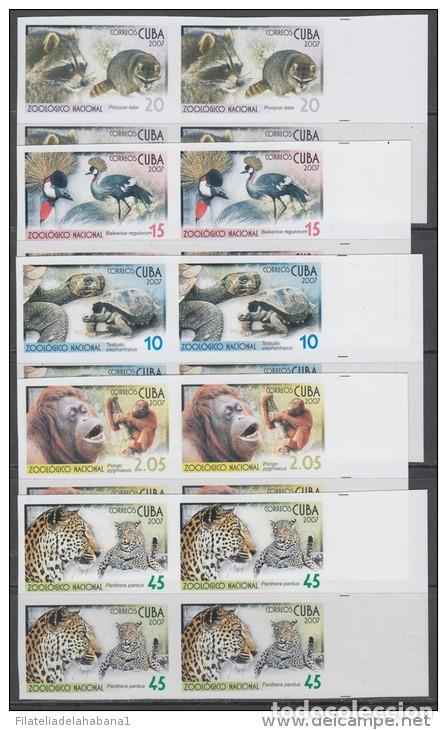 Sellos: 2007.314 CUBA MNH PROOF ERROR BLOCK. ANIMALES. MONKEY. - Foto 2