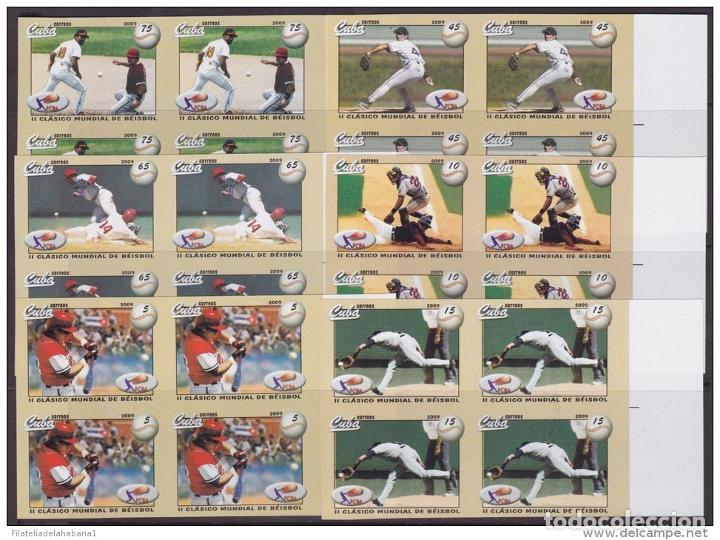 Sellos: 2009.235 CUBA MNH PROOF ERROR BLOCK IMPERF ERROR. BEISBOL BASEBAL - Foto 1