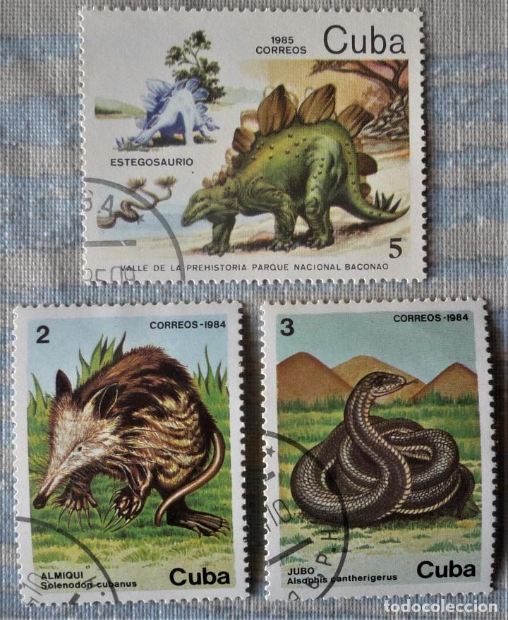 Sellos: TRES SELLOS DE CUBA - Foto 1