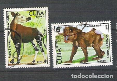 Sellos: Cuba 1978 Animals, used    A.103 - Foto 1